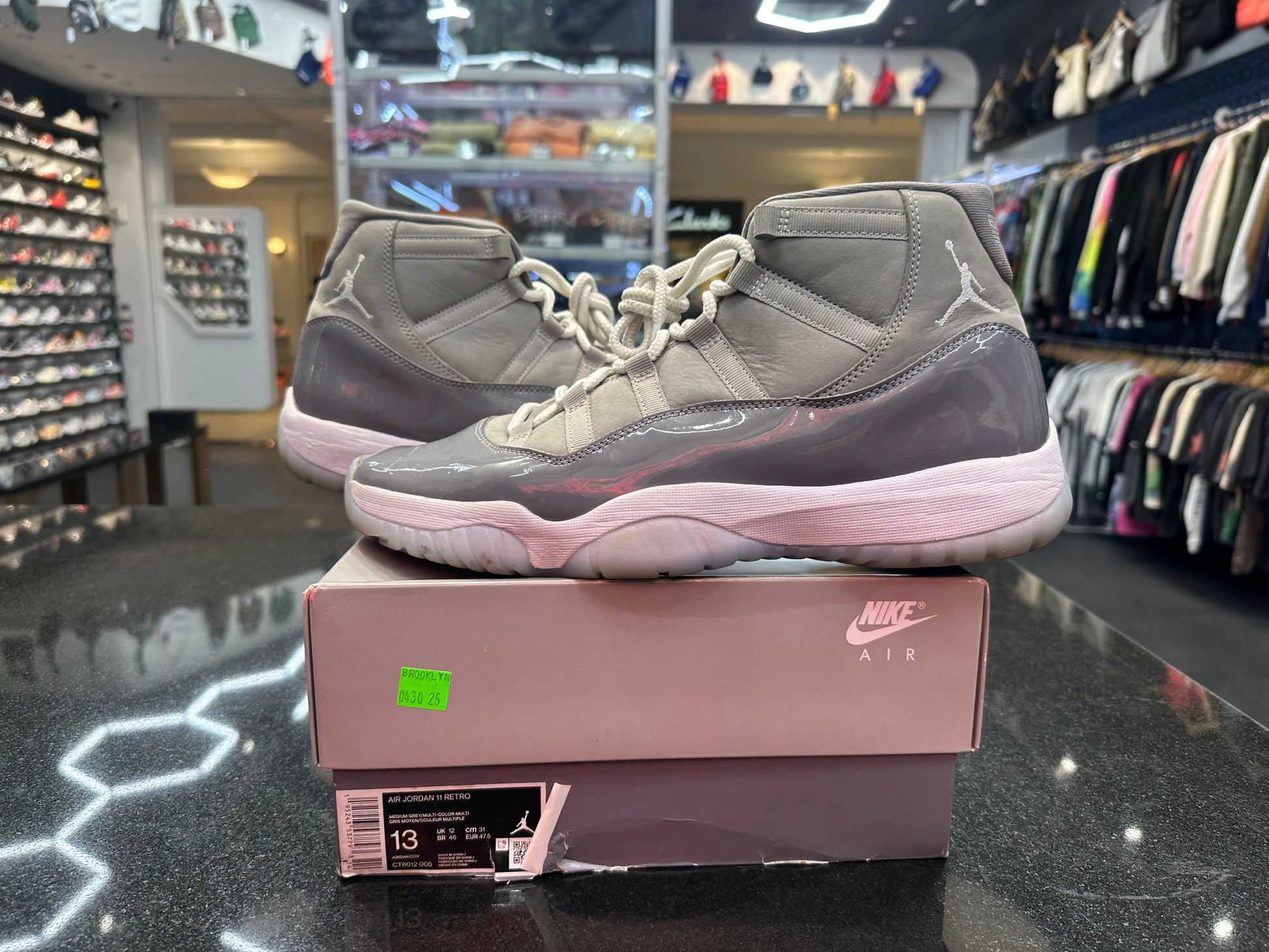 PRE OWNED Jordan 11 Retro Cool Grey (2021)