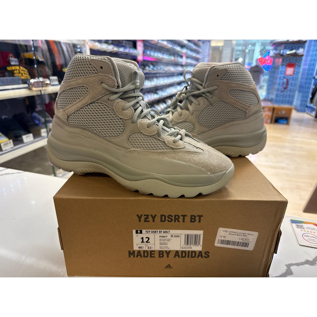 PRE OWNED adidas Yeezy Desert Boot Salt