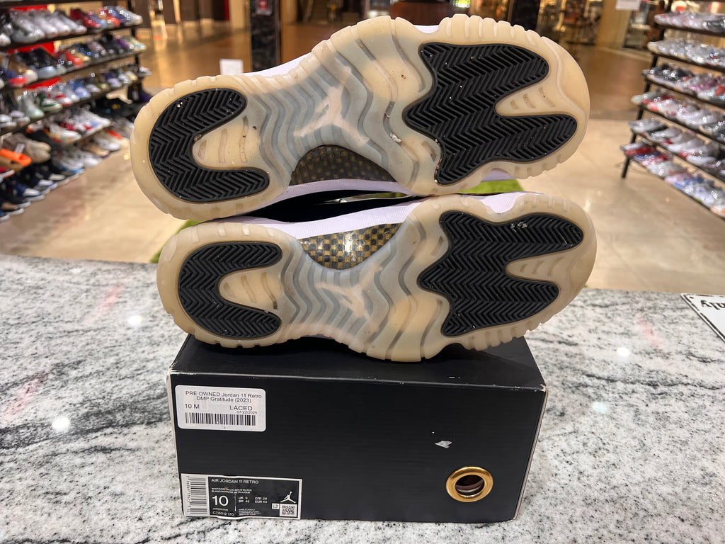 PRE OWNED Jordan 11 Retro DMP Gratitude (2023)