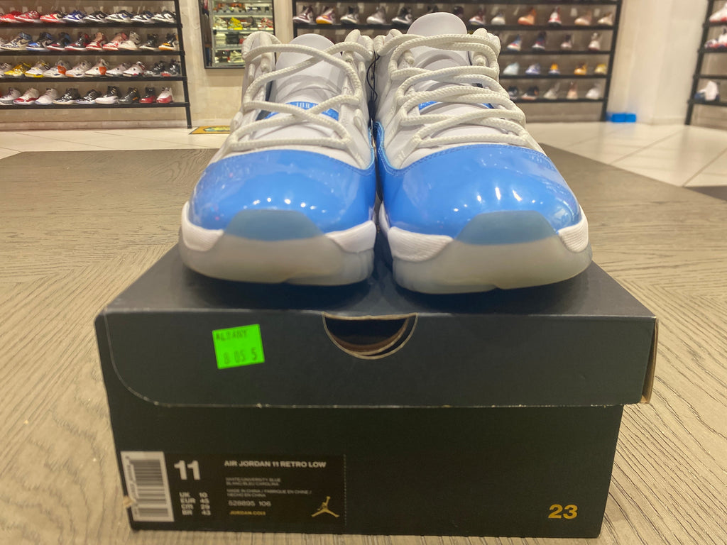PRE OWNED Jordan 11 Retro Low University Blue (2017)
