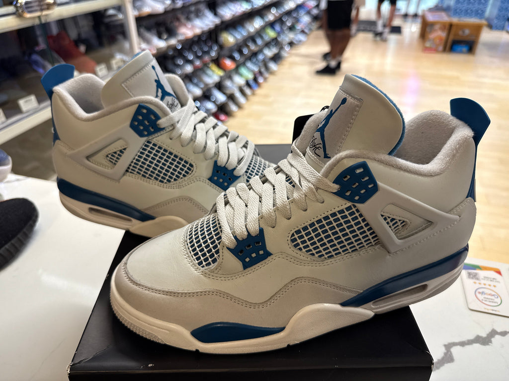 PRE OWNED Jordan 4 Retro Military Blue (2024)