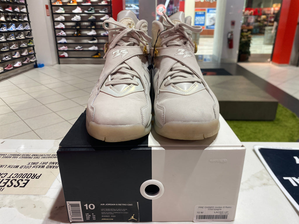 PRE OWNED Jordan 8 Retro Champagne