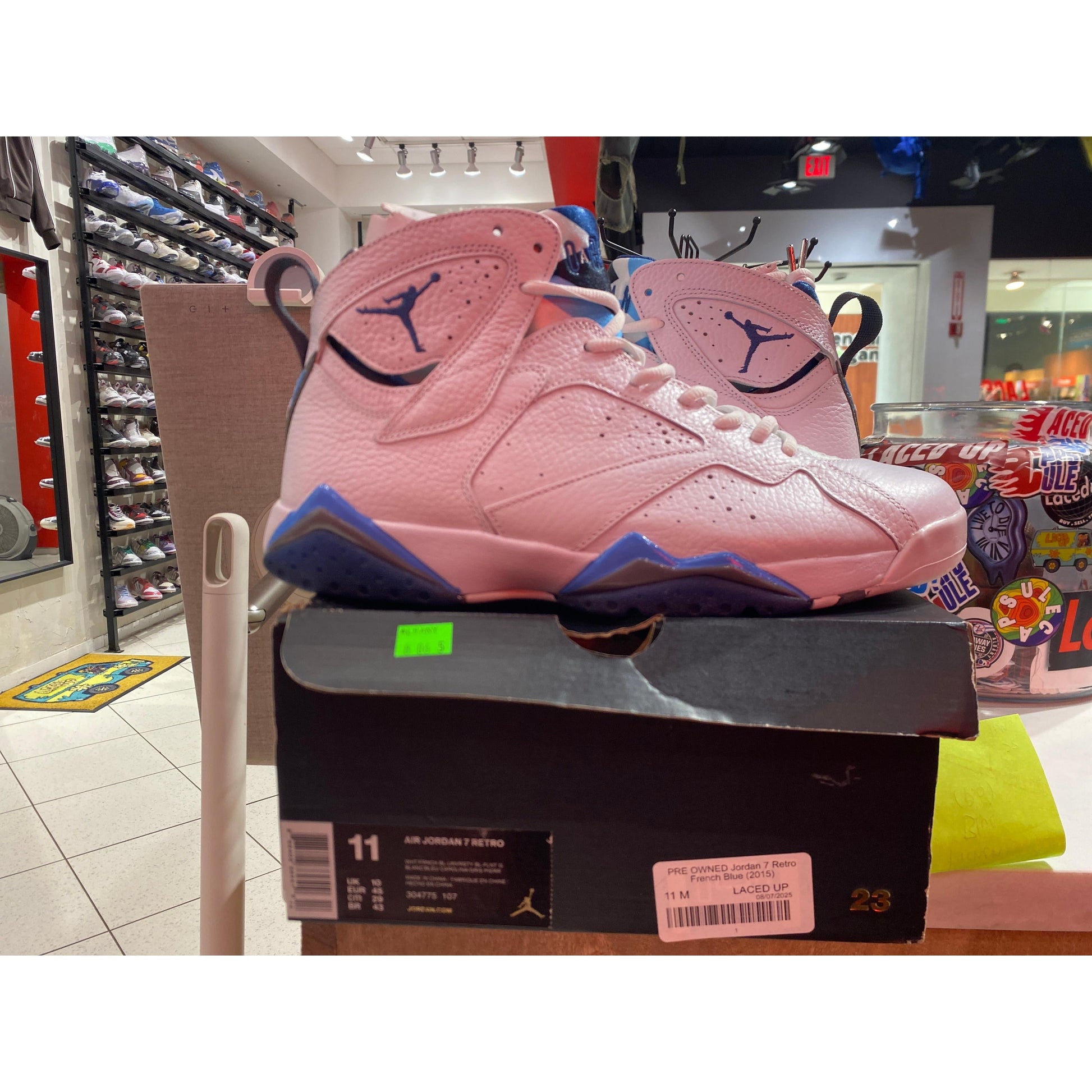 PRE OWNED Jordan 7 Retro French Blue (2015)