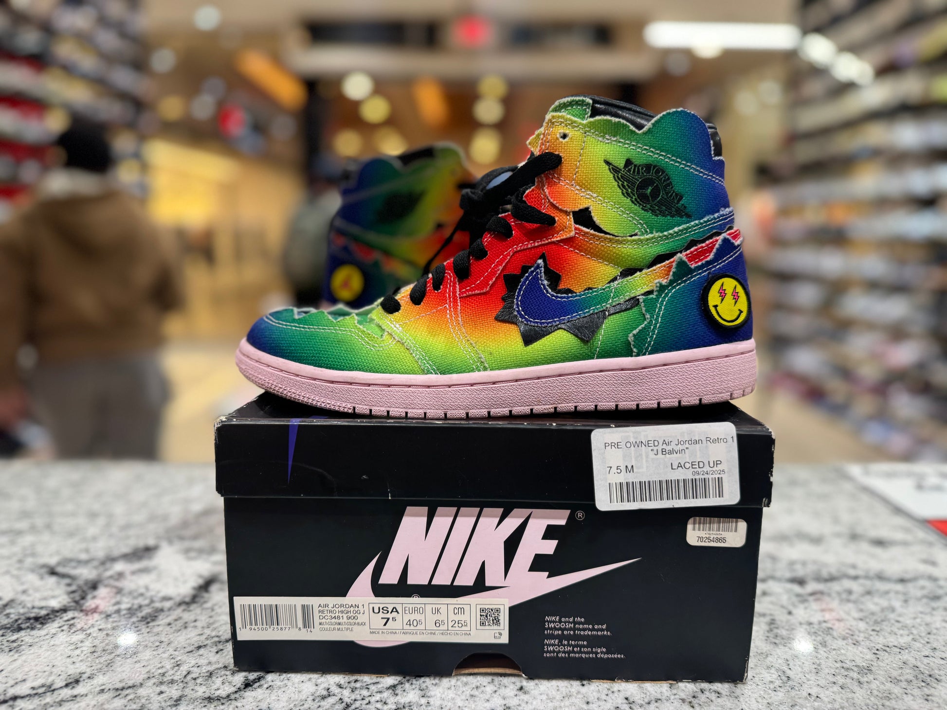 PRE OWNED Jordan 1 Retro High J Balvin