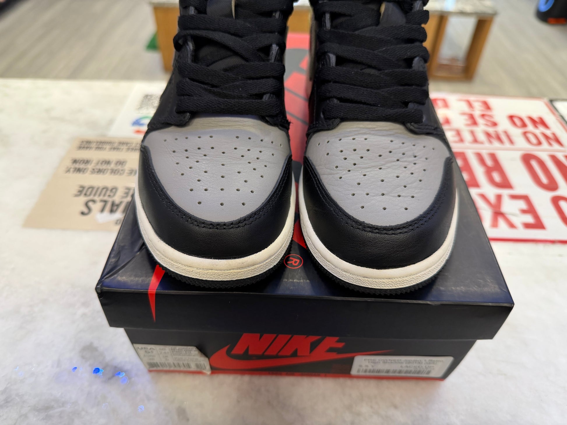 PRE OWNED Jordan 1 Retro High Shadow (2018) (GS)