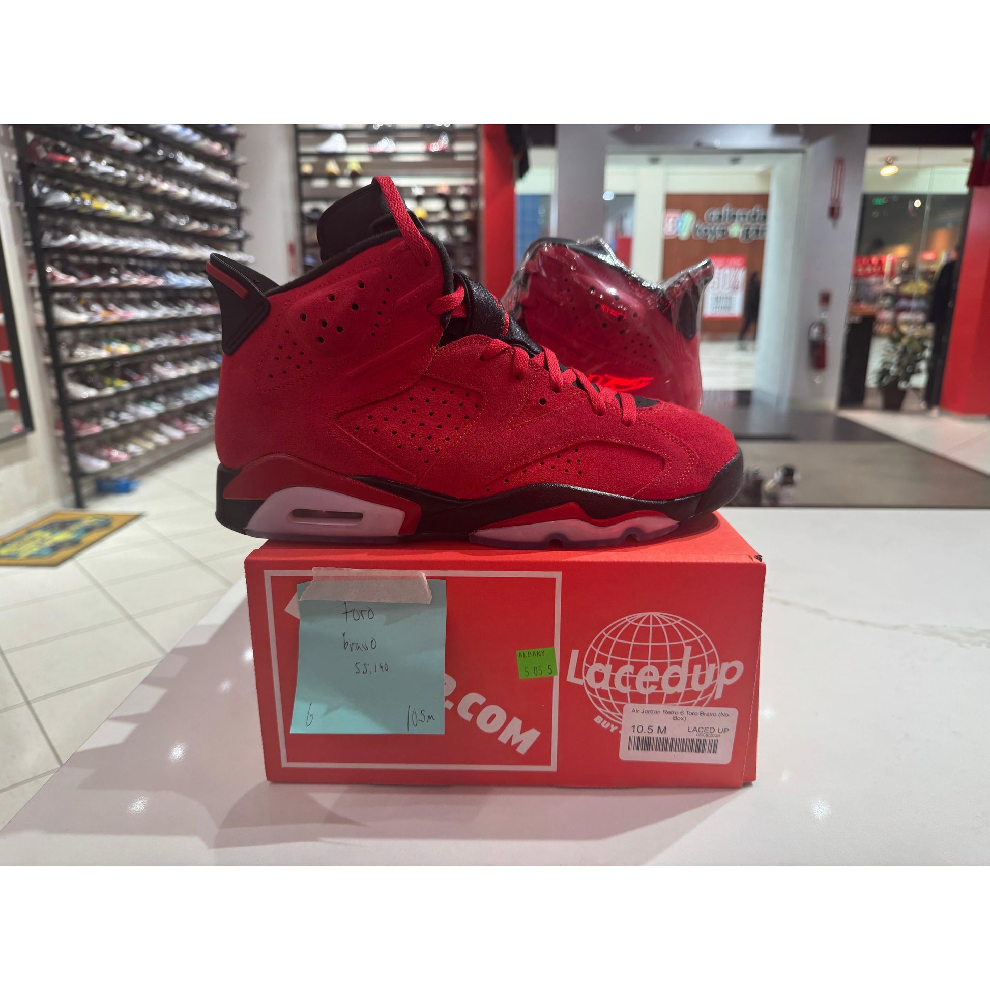 Air Jordan Retro 6 Toro Bravo (No Box)