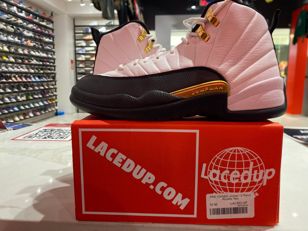 PRE OWNED Jordan 12 Retro Royalty Taxi