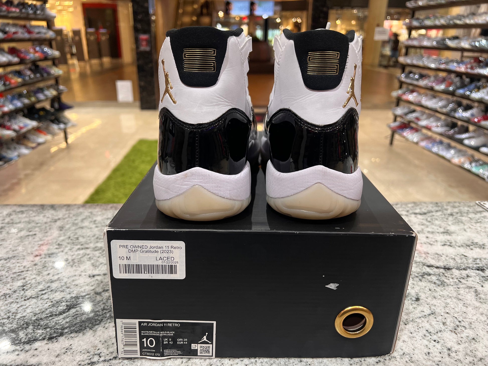 PRE OWNED Jordan 11 Retro DMP Gratitude (2023)