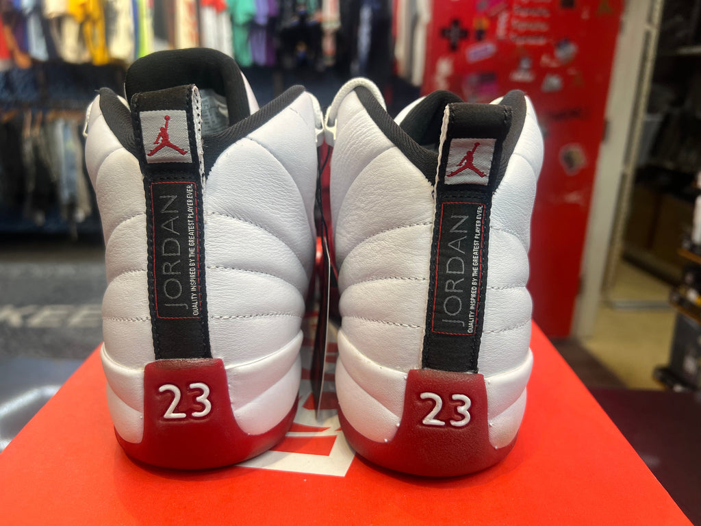PRE OWNED Jordan 12 Retro Cherry (2023) (GS) NO BOX
