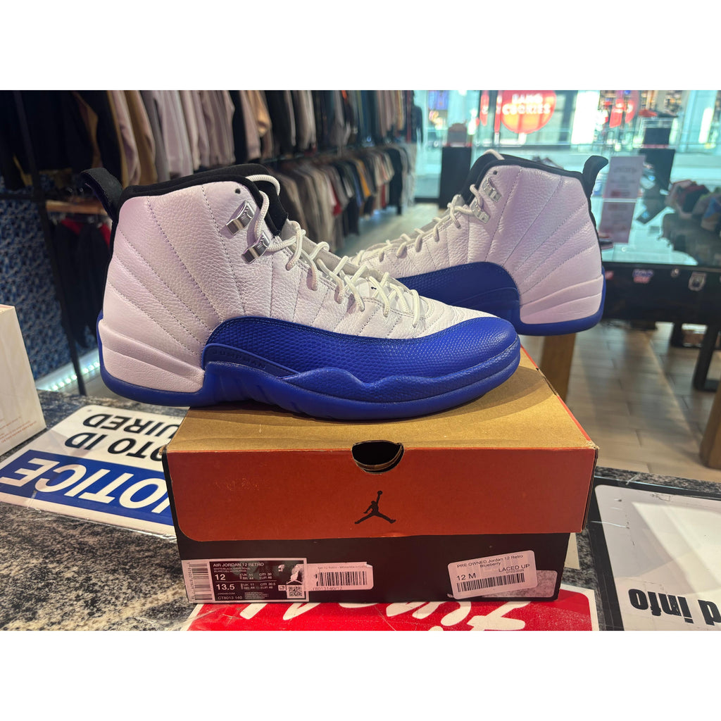 PRE OWNED Jordan 12 Retro Blueberry