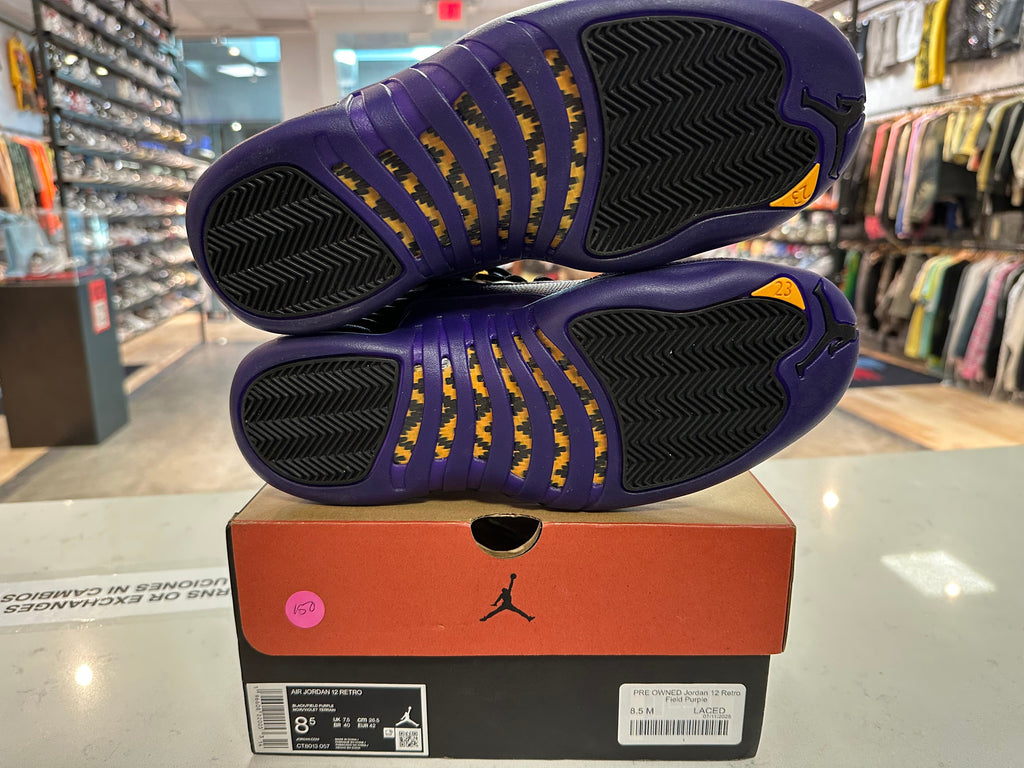 PRE OWNED Jordan 12 Retro Field Purple