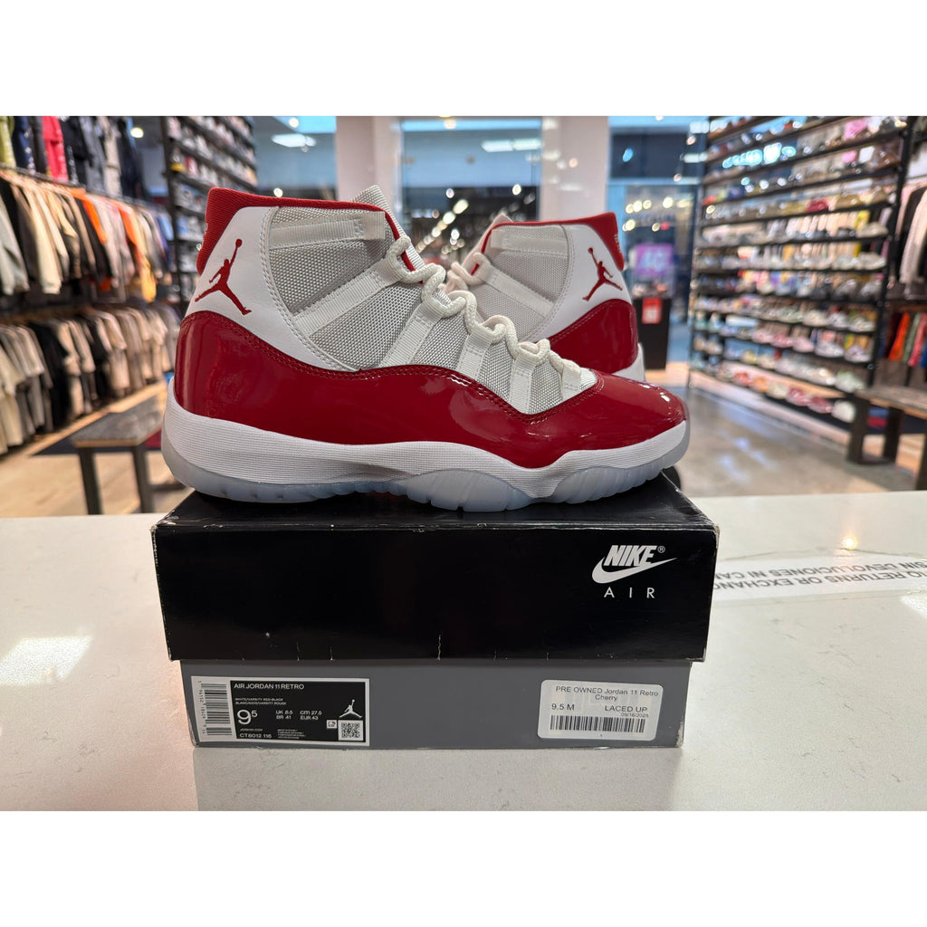 PRE OWNED Jordan 11 Retro Cherry