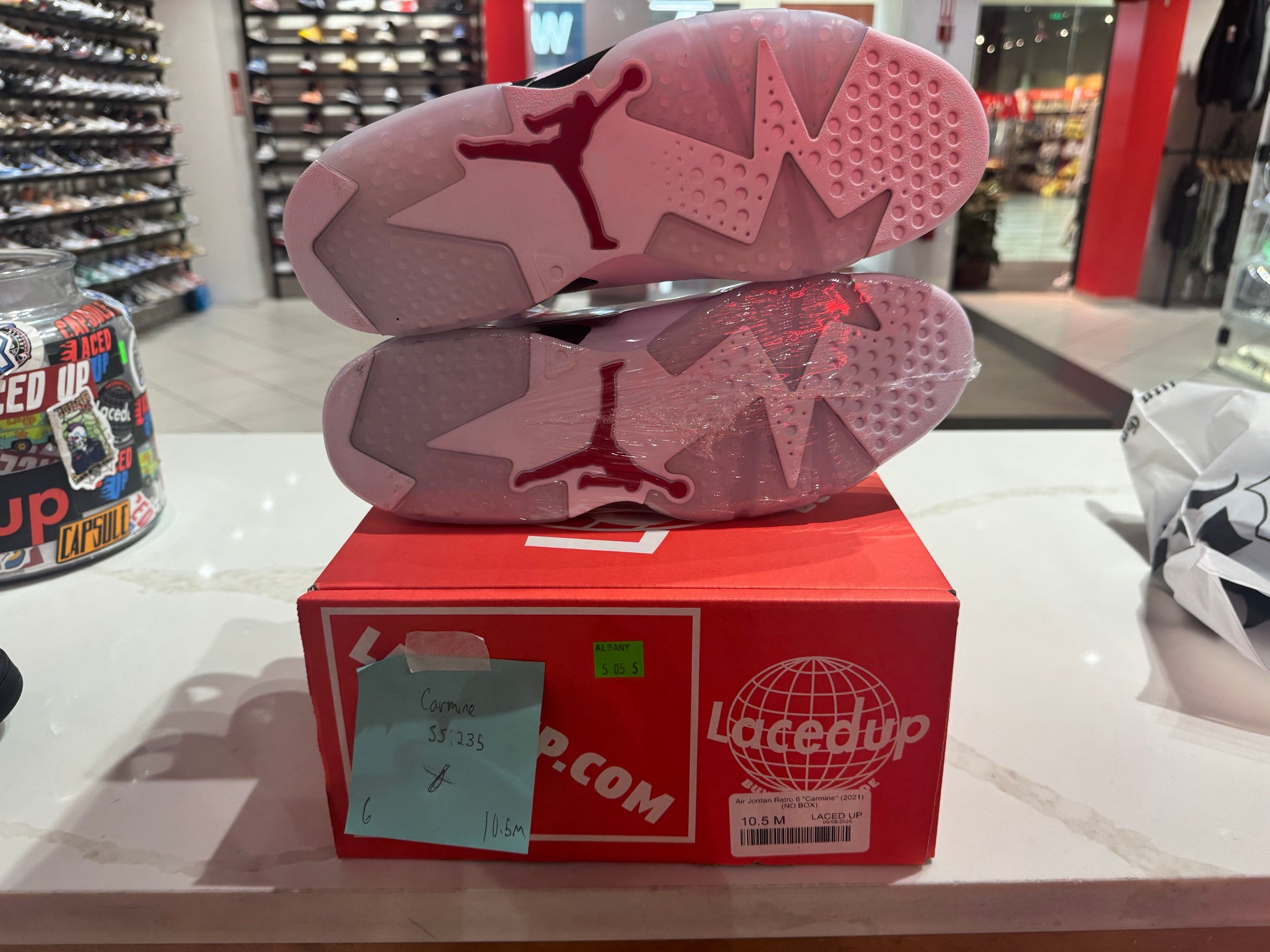 Air Jordan Retro 6 "Carmine" (2021) (NO BOX)