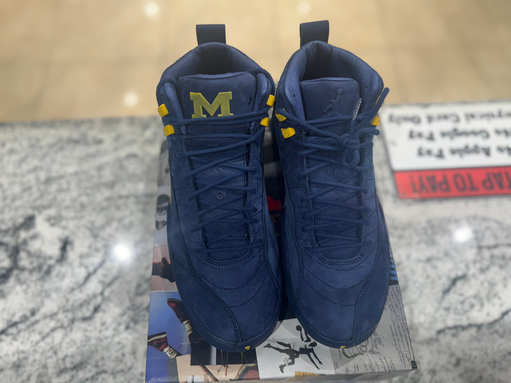 PRE OWNED Air Jordan Retro 12 “Michigan”