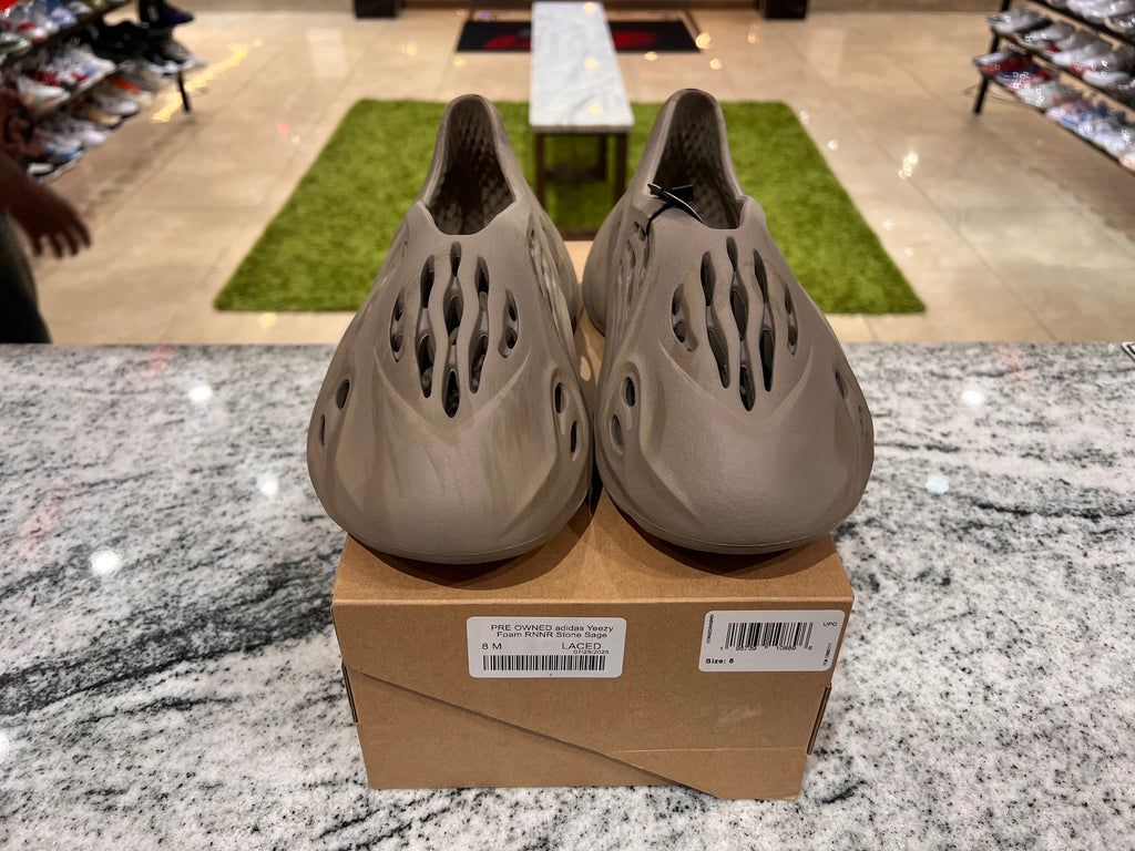 PRE OWNED adidas Yeezy Foam RNNR Stone Sage