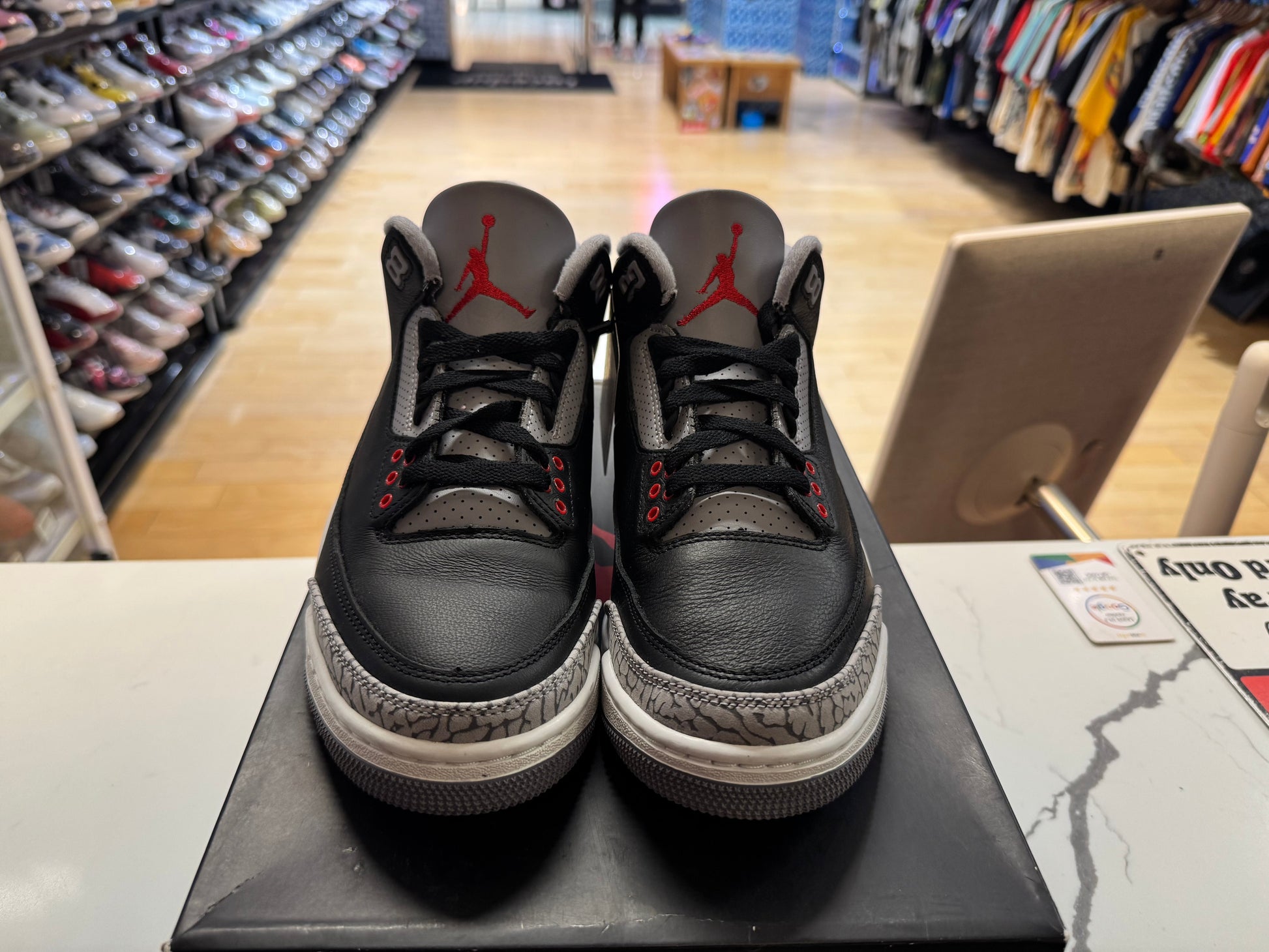 PRE OWNED Jordan 3 Retro OG Black Cement (2024)