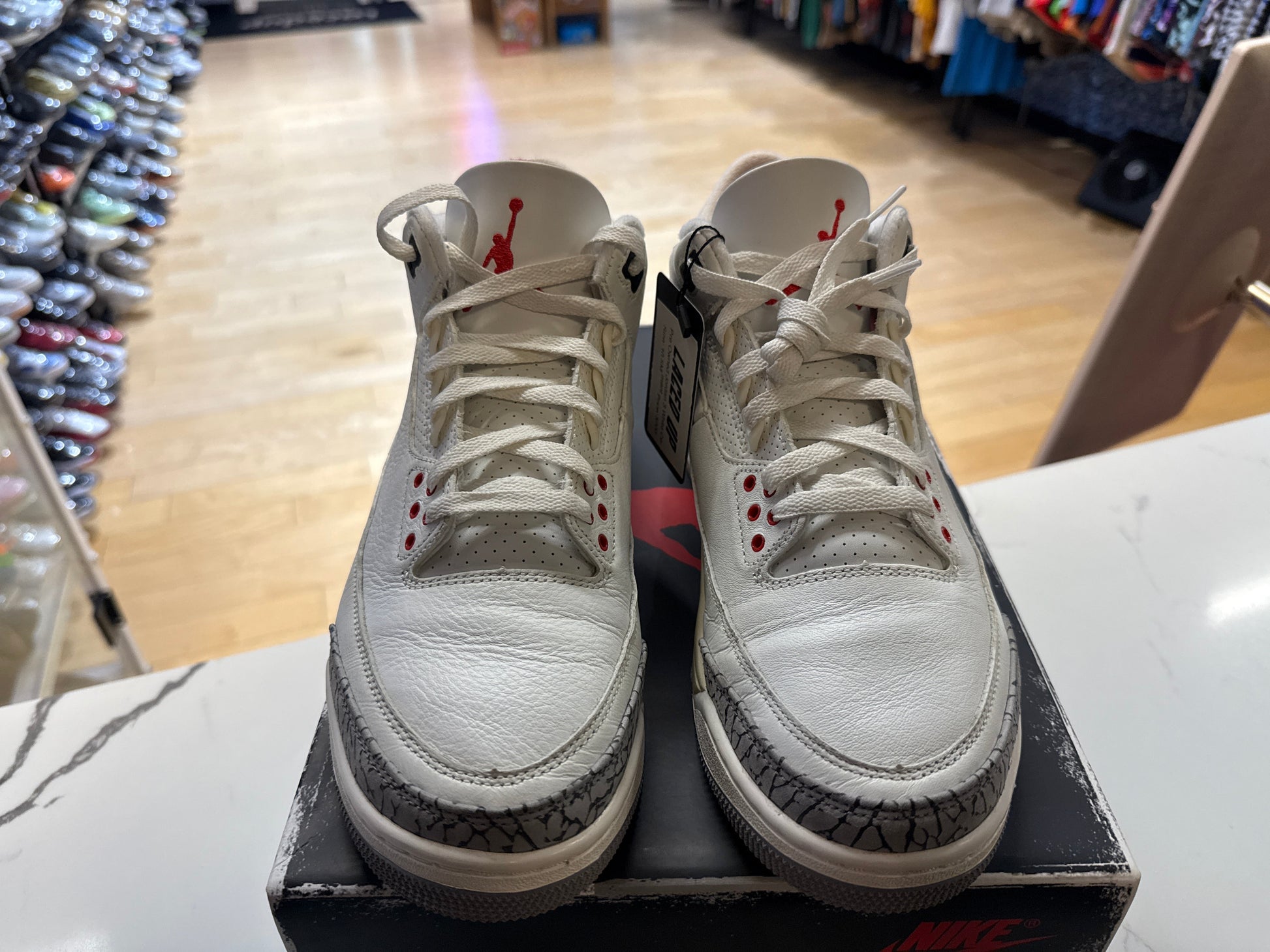 PRE OWNED Jordan 3 Retro White Cement Reimagined