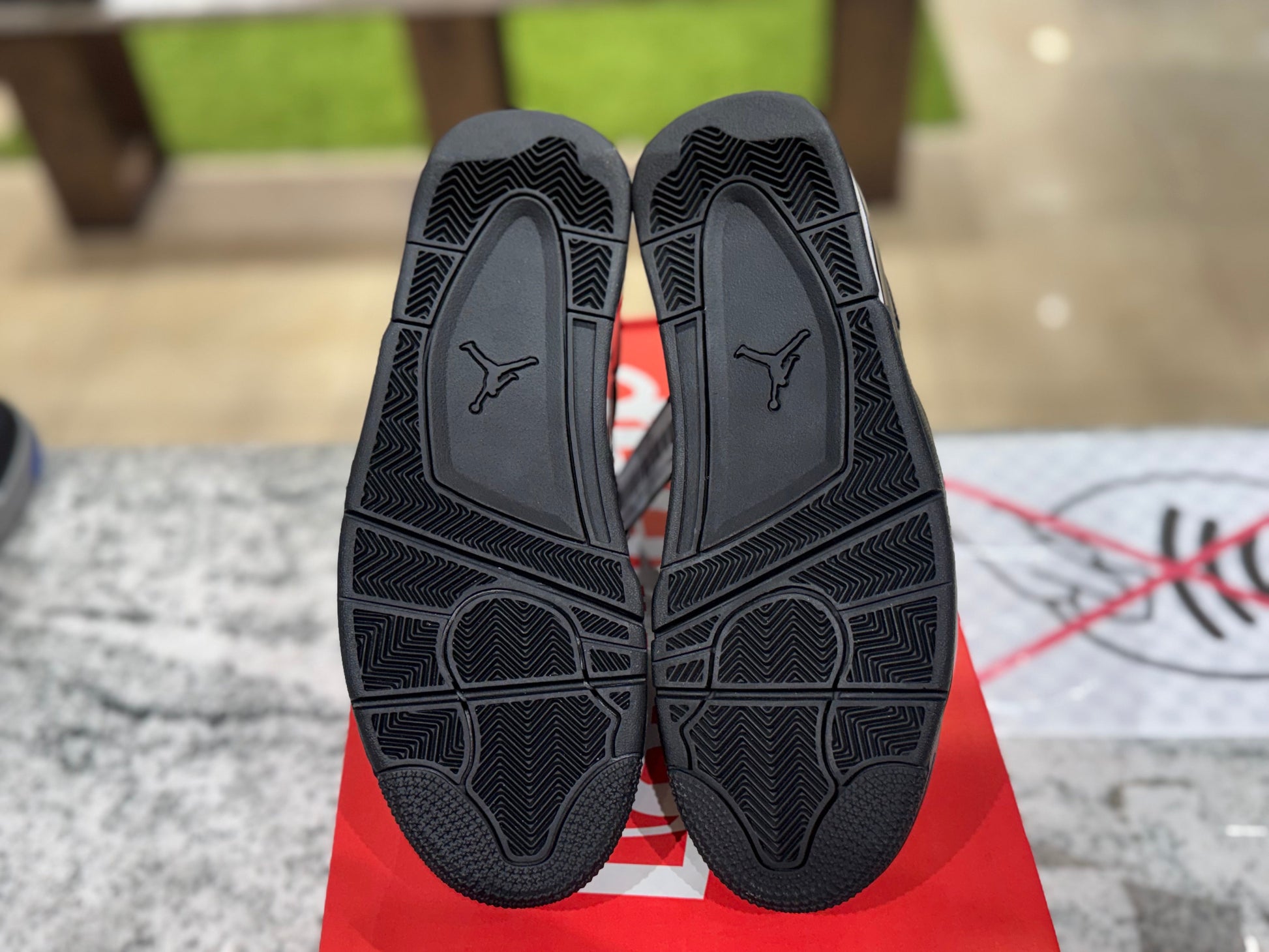 Jordan 4 Retro 11Lab4 Black NO BOX