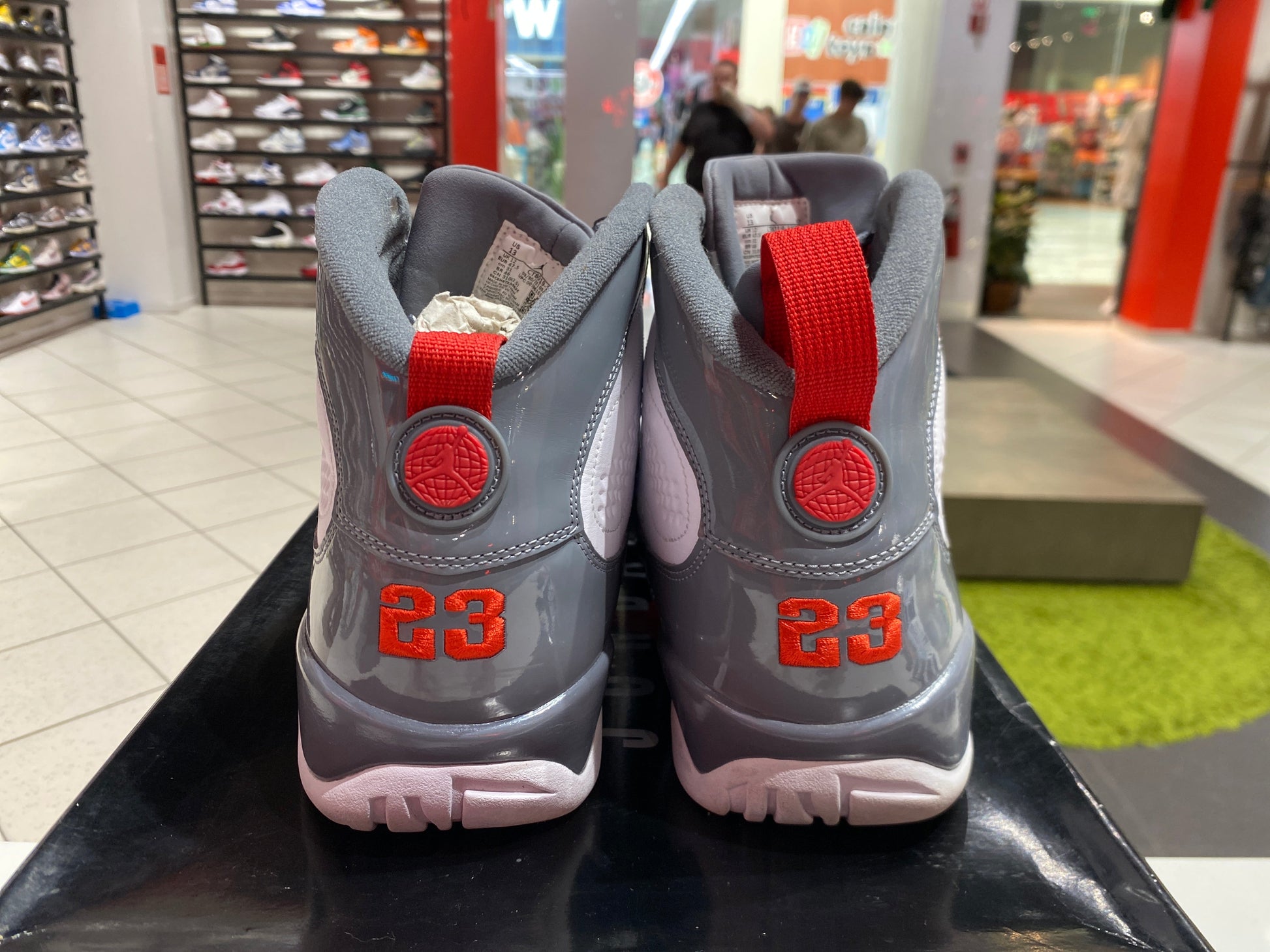 PRE OWNED Jordan 9 Retro Fire Red