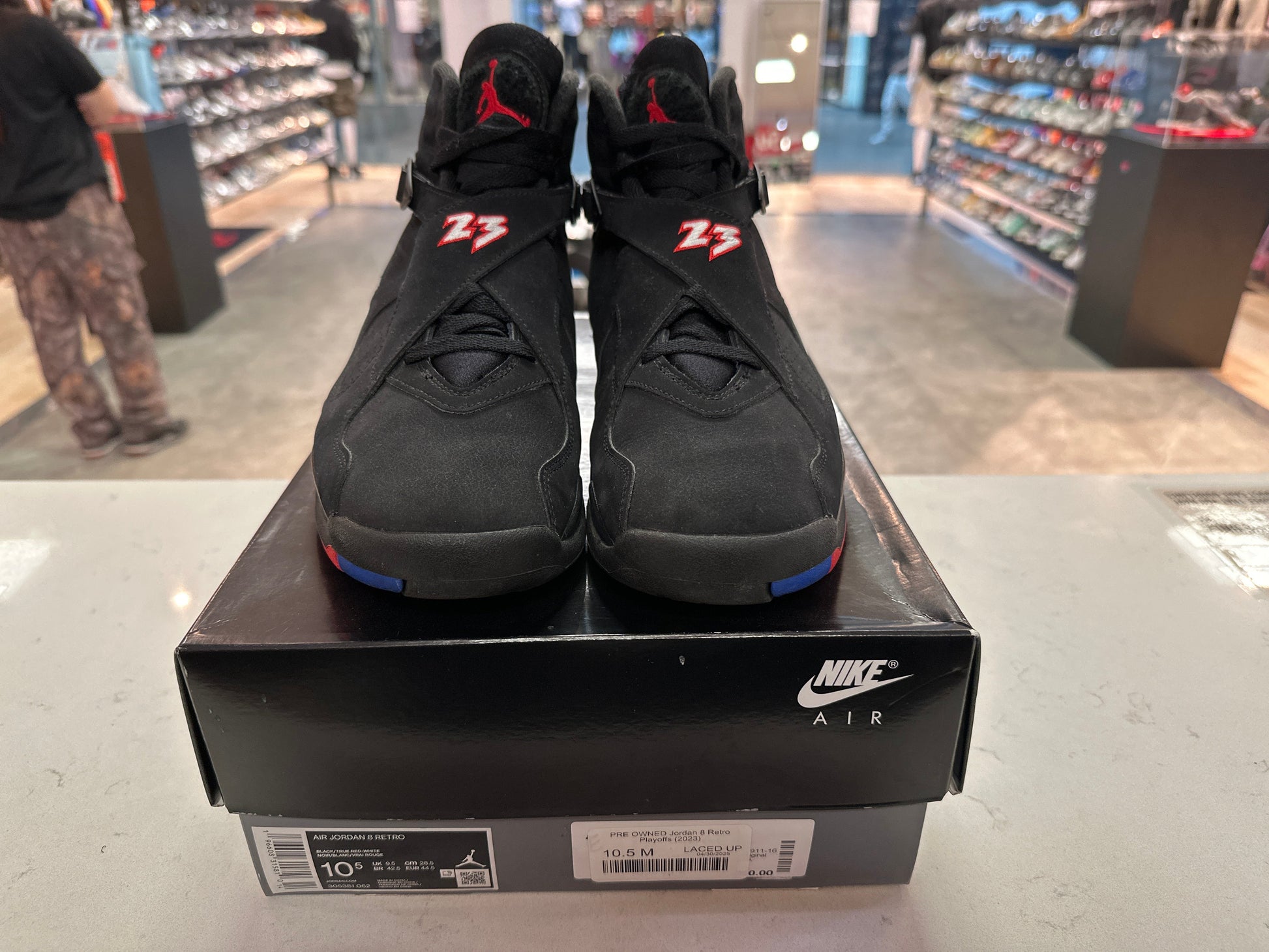 PRE OWNED Jordan 8 Retro Playoffs (2023)