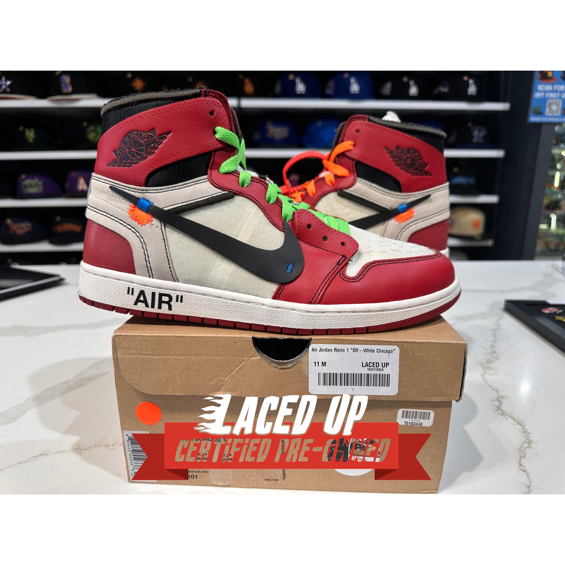 Air Jordan Retro 1 "Off-White Chicago" *Conditional*