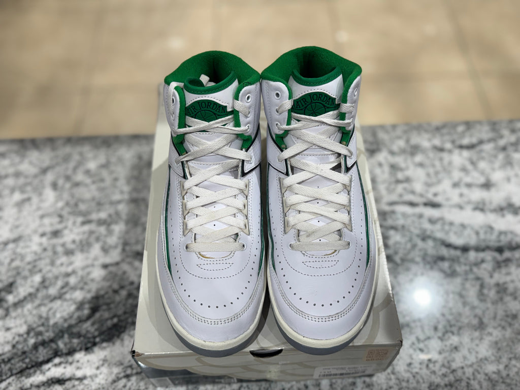PRE OWNED Jordan 2 Retro Lucky Green