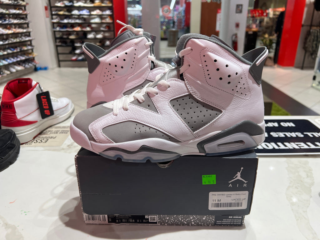 PRE OWNED Jordan 6 Retro Cool Grey