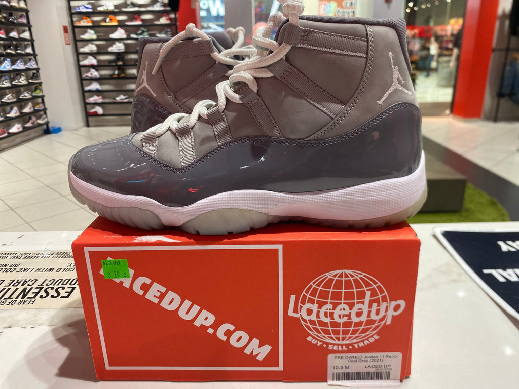 PRE OWNED Jordan 11 Retro Cool Grey (2021)
