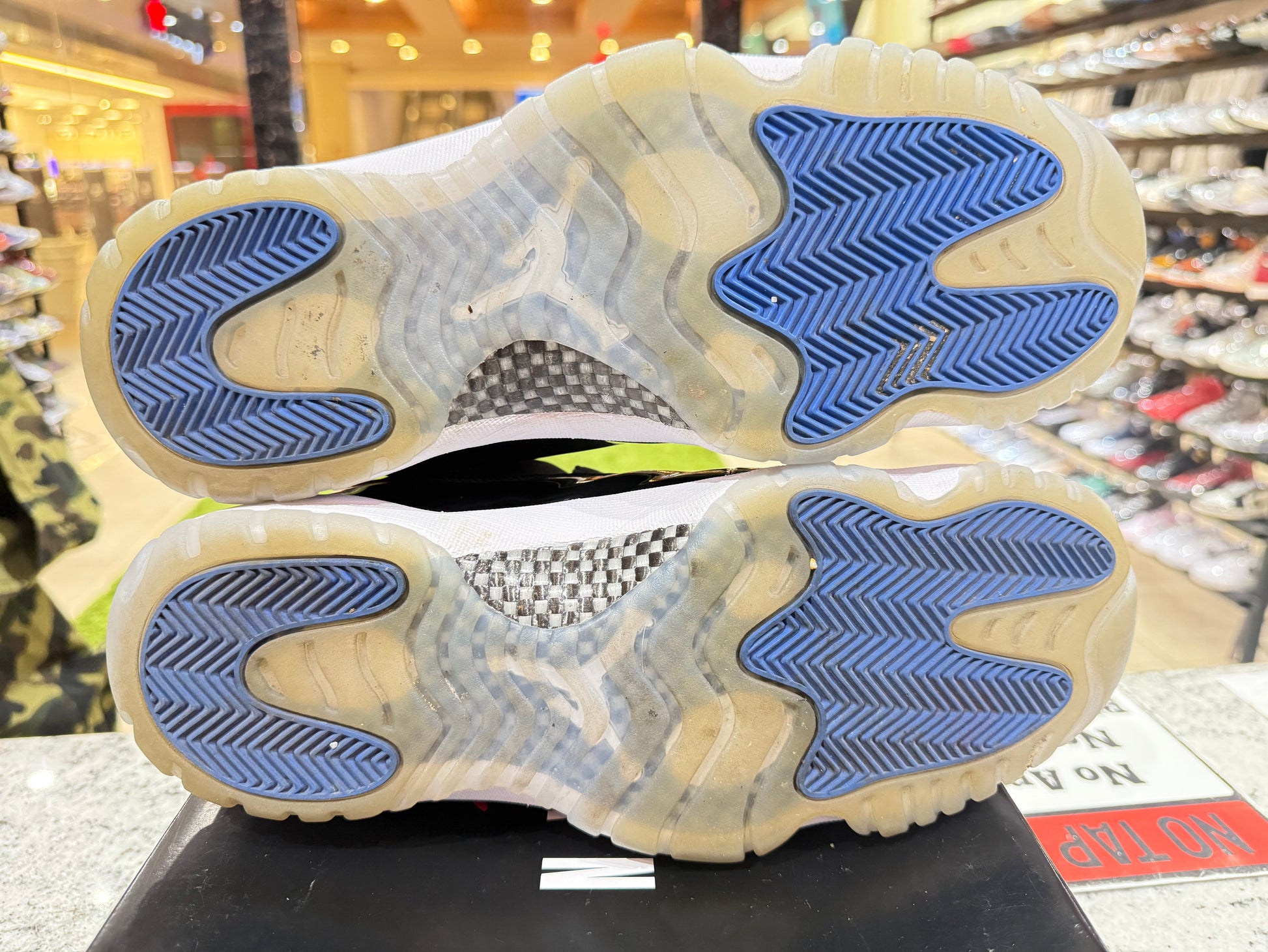 PRE OWNED Jordan 11 Retro Low Space Jam