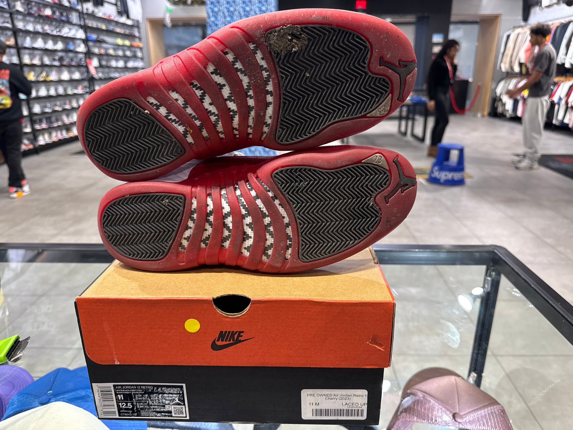 PRE OWNED Air Jordan Retro 12 Cherry (2023)