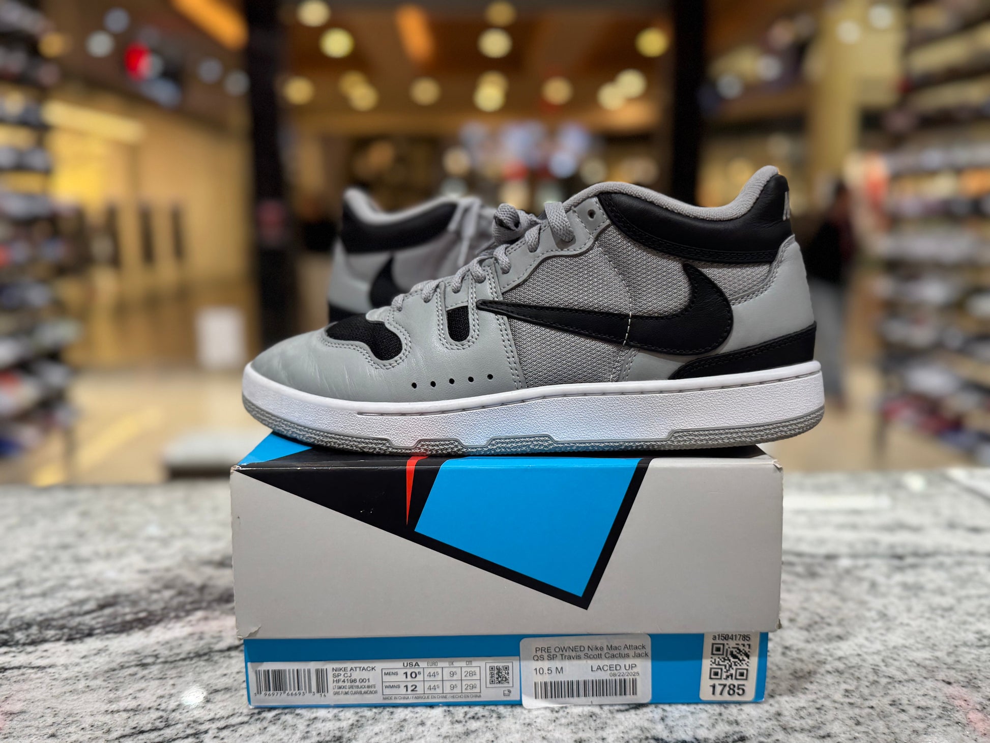 PRE OWNED Nike Mac Attack QS SP Travis Scott Cactus Jack