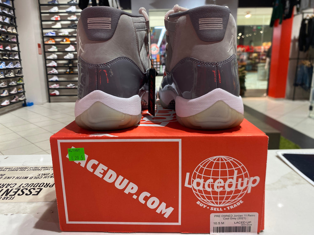 PRE OWNED Jordan 11 Retro Cool Grey (2021)
