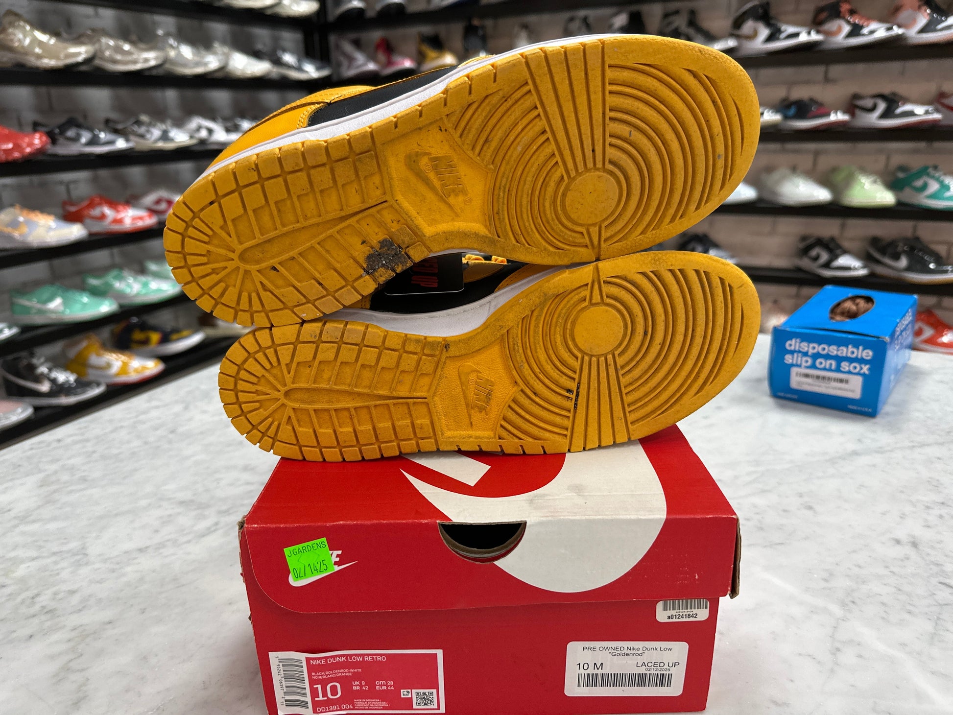 PRE OWNED Nike Dunk Low "Goldenrod"