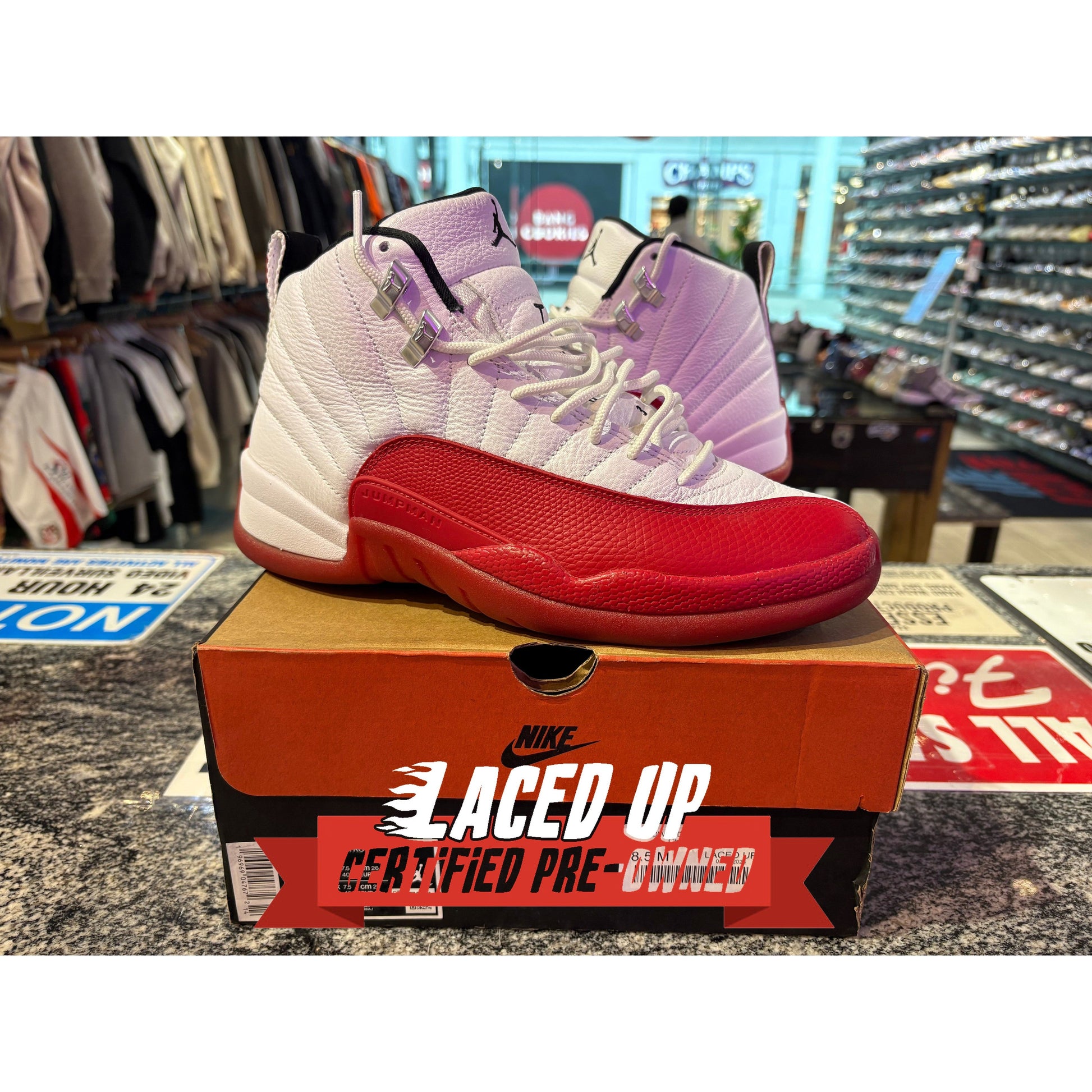 PRE OWNED Air Jordan Retro 12 Cherry (2023)