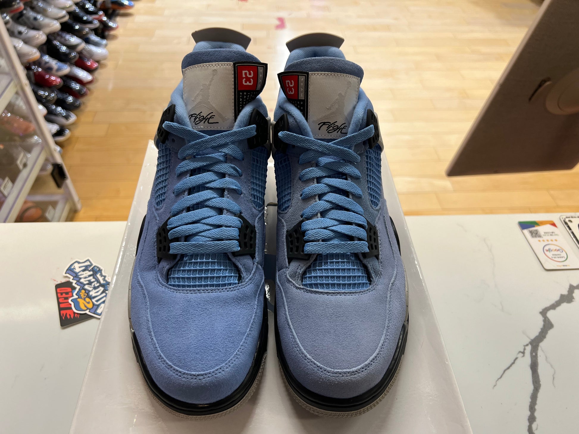 Jordan 4 Retro University Blue Conditional