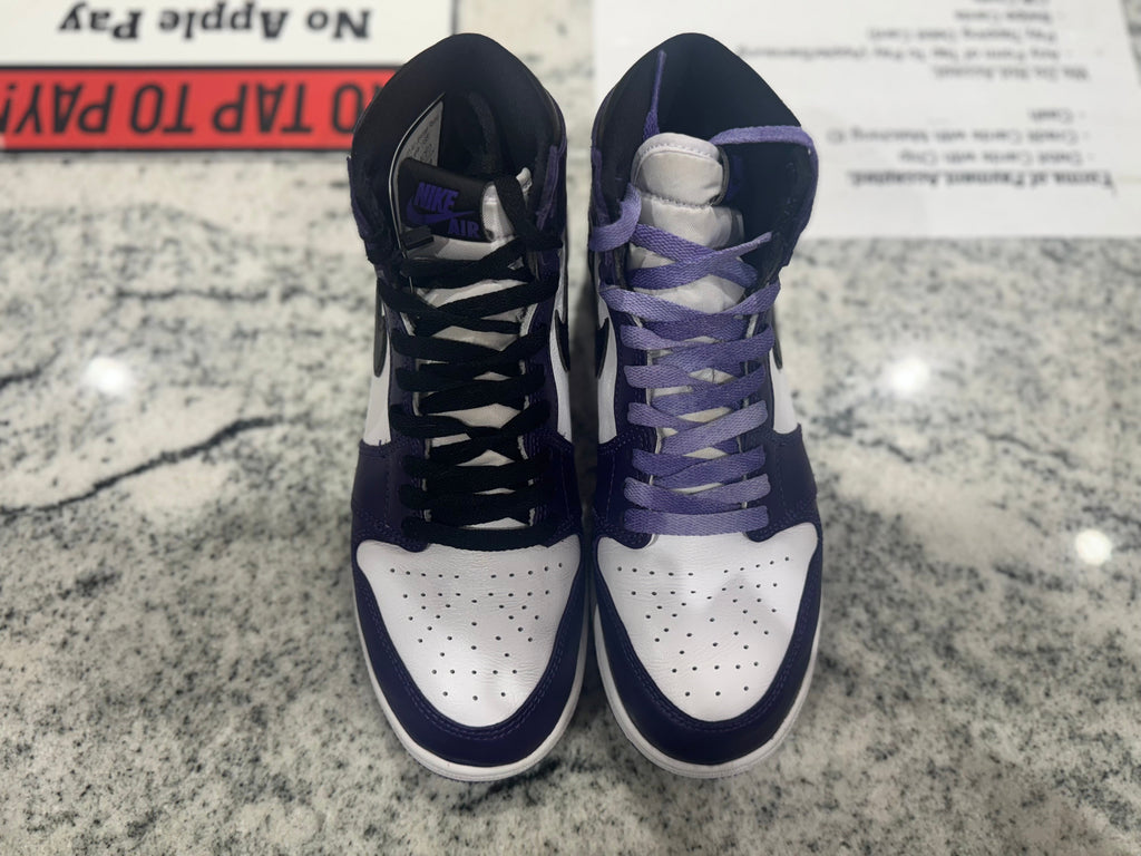 PRE OWNED Air Jordan Retro 1 “Court Purple” (GS)