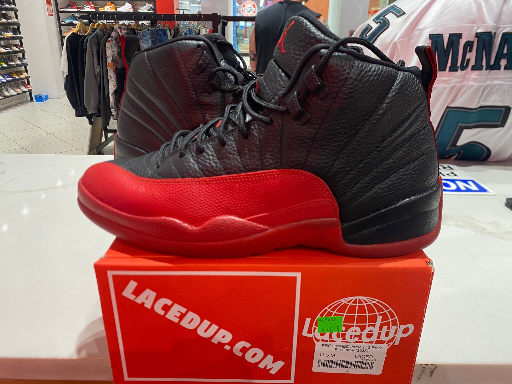 PRE OWNED Jordan 12 Retro Flu Game (2025)