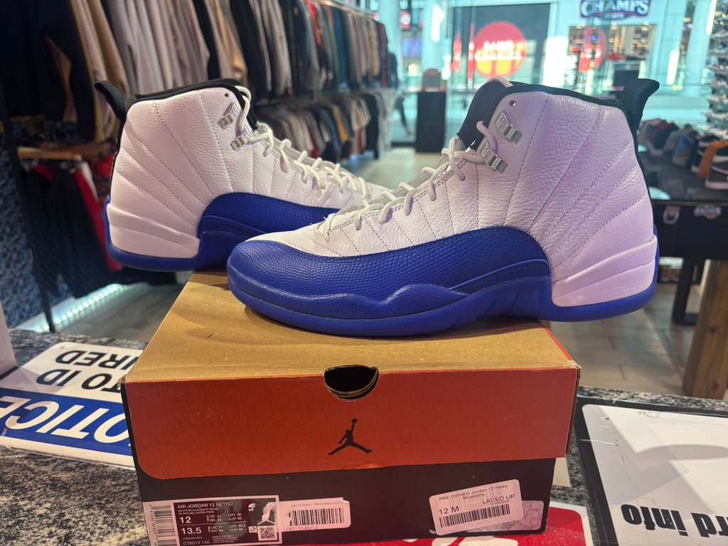 PRE OWNED Jordan 12 Retro Blueberry