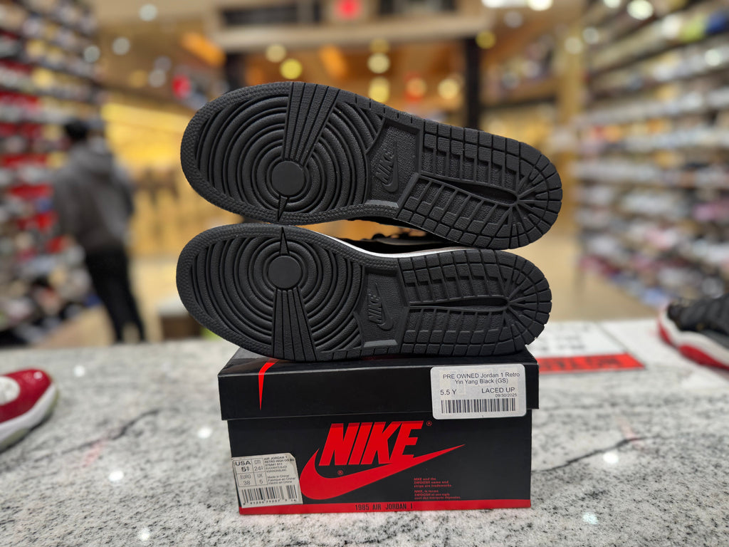 PRE OWNED Jordan 1 Retro Yin Yang Black (GS)