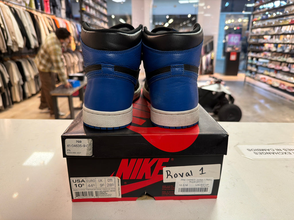PRE OWNED Jordan 1 Retro Royal (2017)