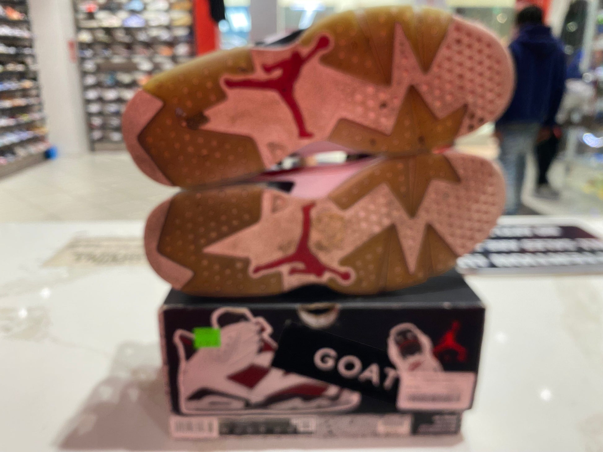 PRE OWNED Jordan 6 Retro Carmine (2021)