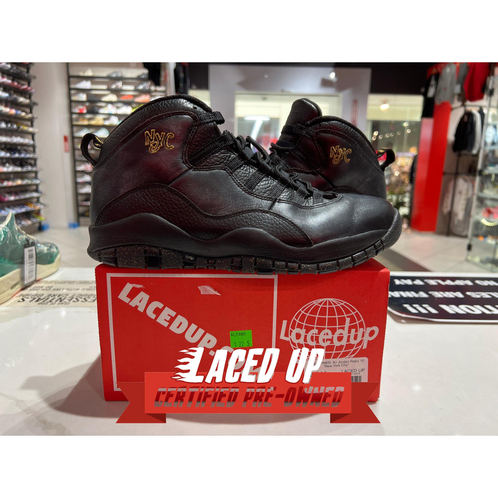 PRE OWNED  Air Jordan Retro 10 "New York CIty"