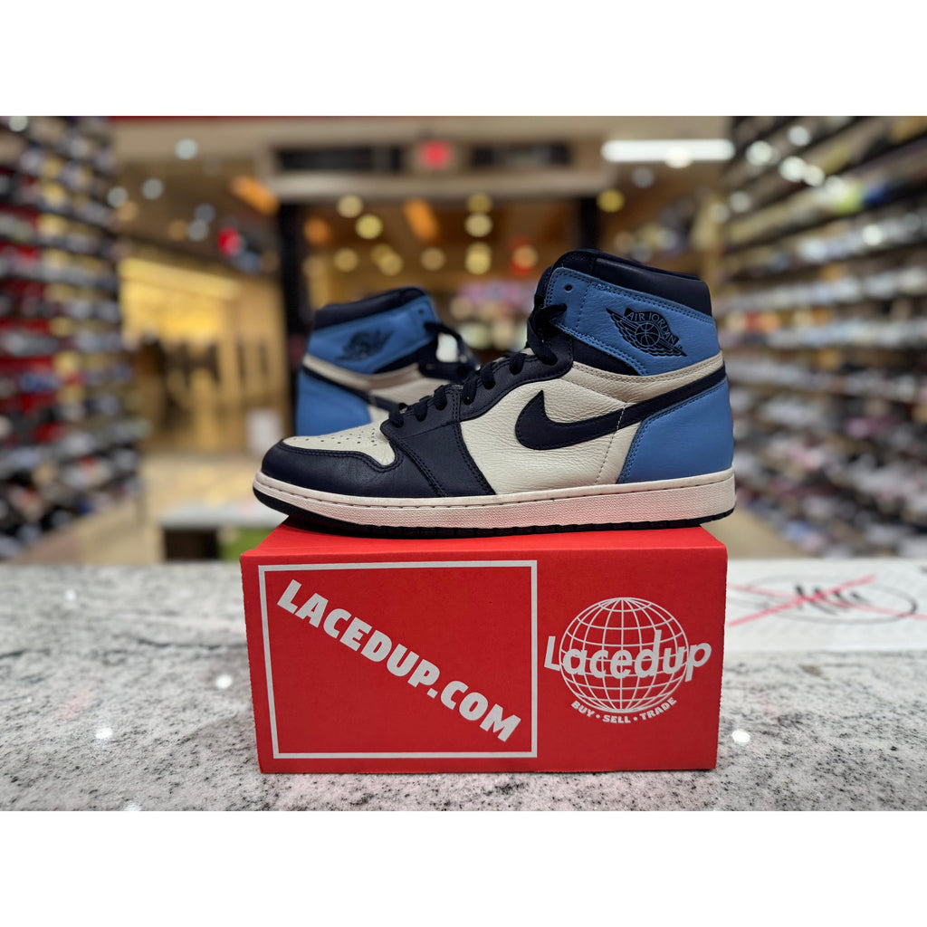 PRE OWNED Jordan 1 Retro High Obsidian No Box