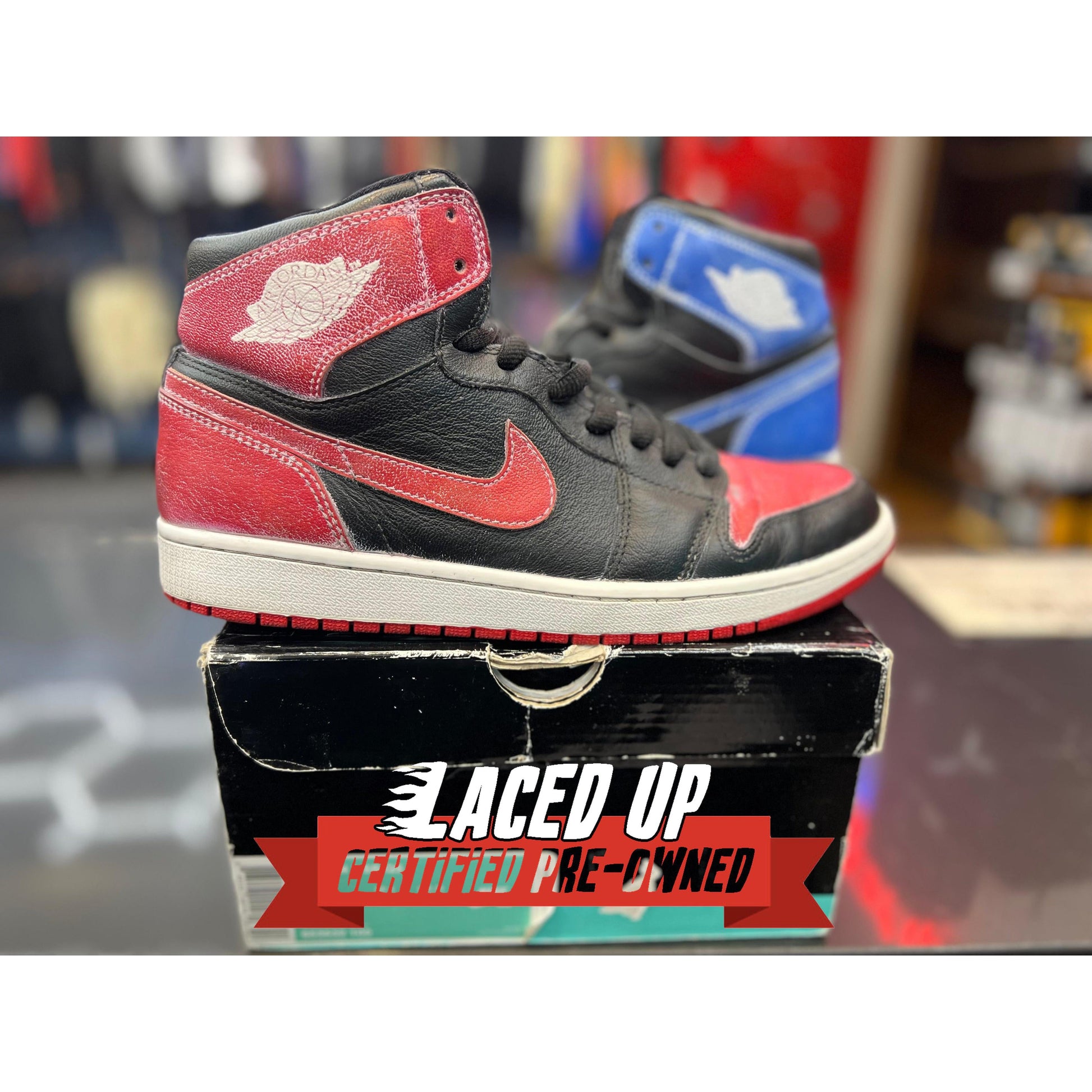PRE OWNED Jordan 1 SB Lance Mountain Whitee