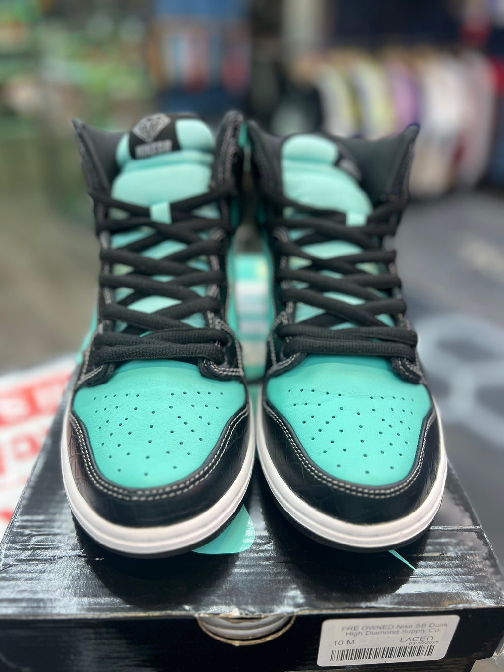 PRE OWNED Nike SB Dunk High Diamond Supply Co.
