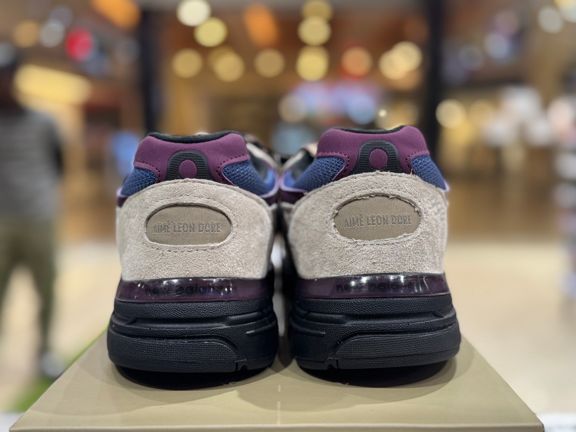 PRE OWNED New Balance 993 Aime Leon Dore Taupe