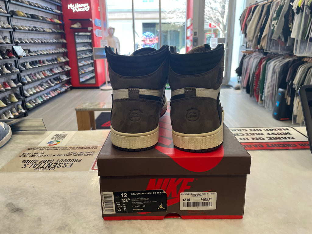 PRE OWNED Air Jordan Retro 1 "Travis Scott Mocha"