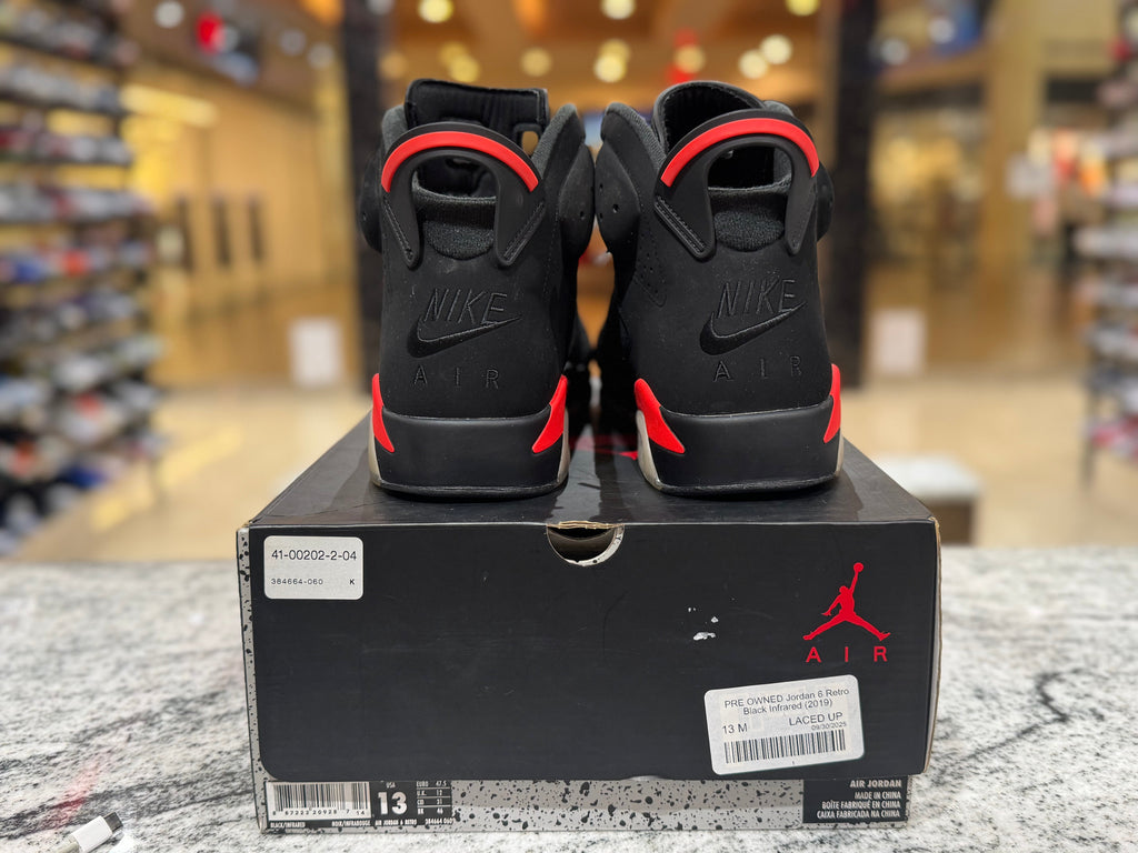 PRE OWNED Jordan 6 Retro Black Infrared (2019)