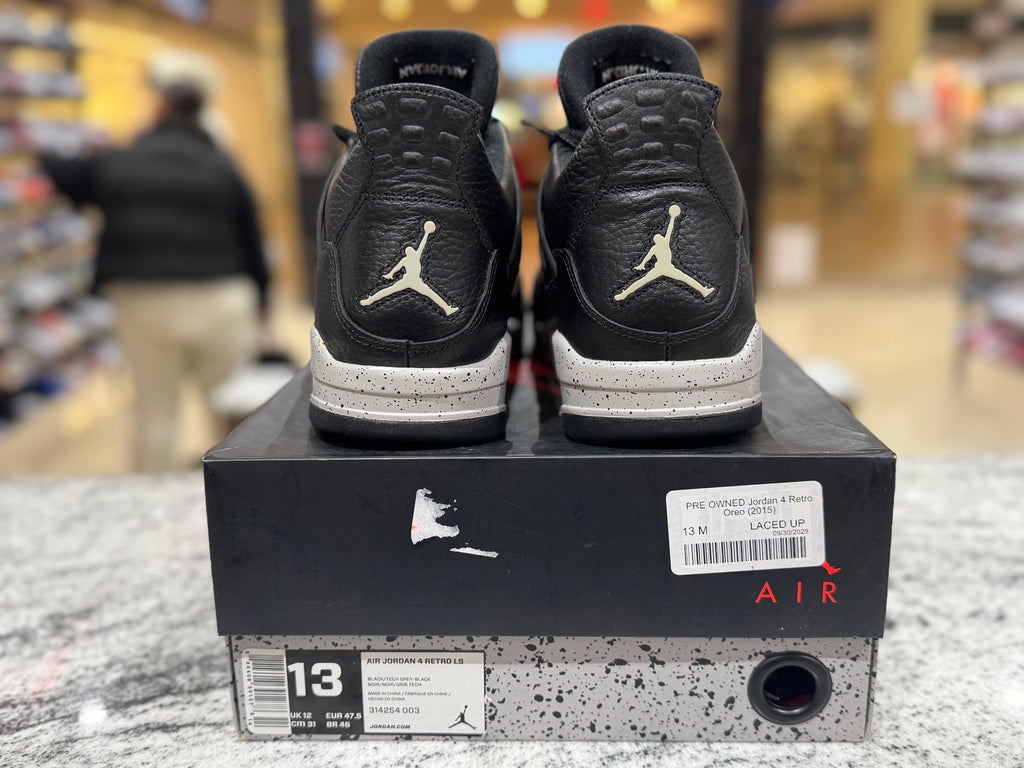 PRE OWNED Jordan 4 Retro Oreo (2015)