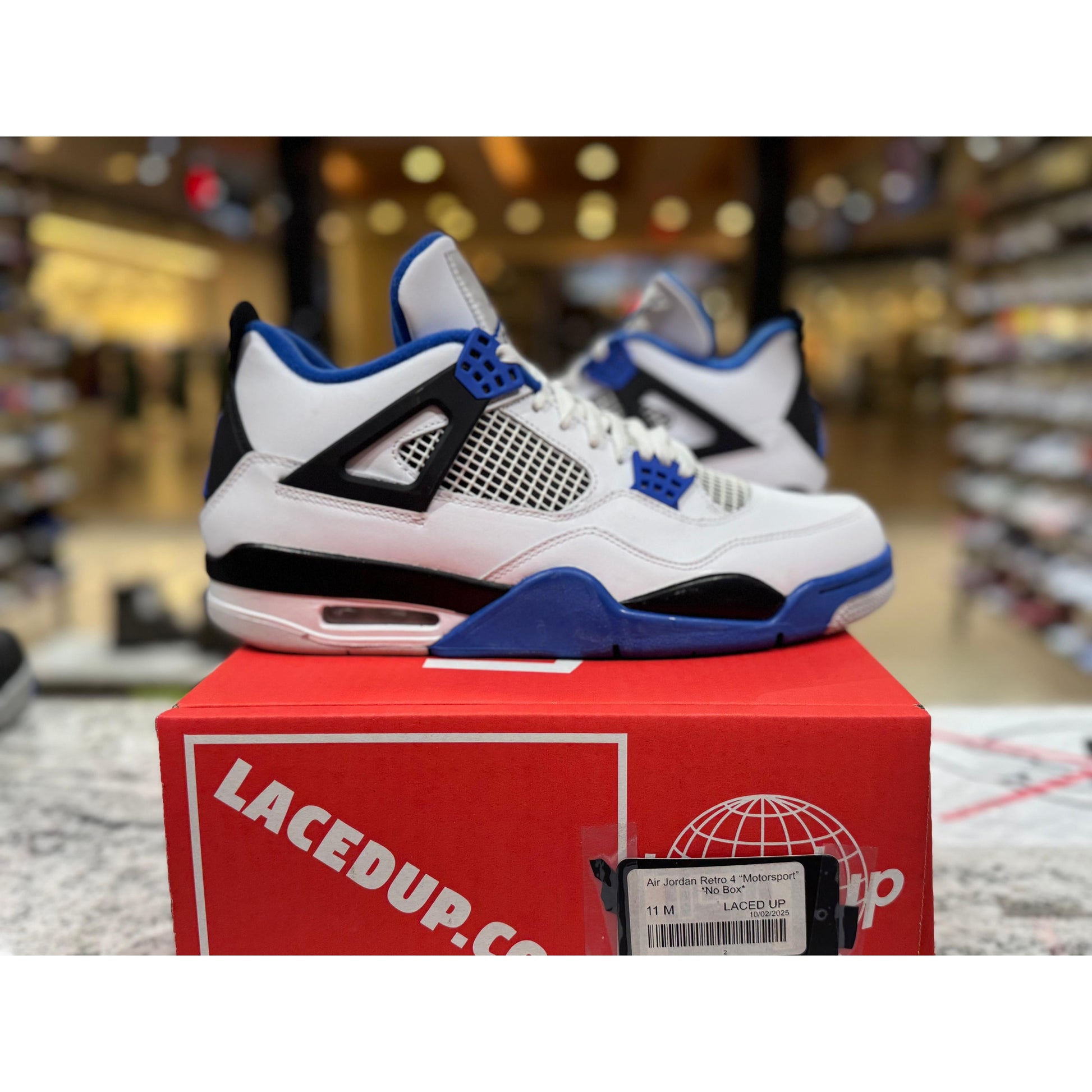 Air Jordan Retro 4 “Motorsport” *No Box*